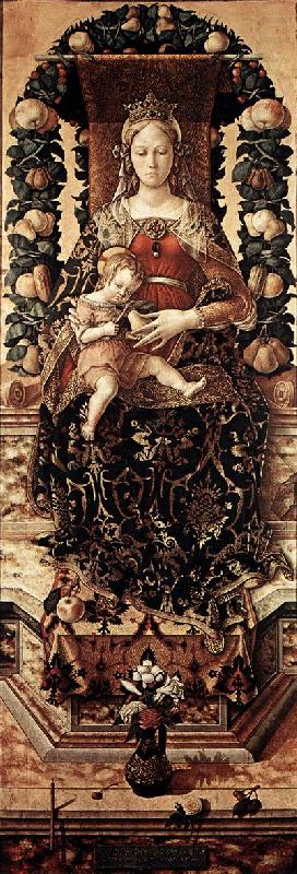The Madonna of the Taper dfg, CRIVELLI, Carlo